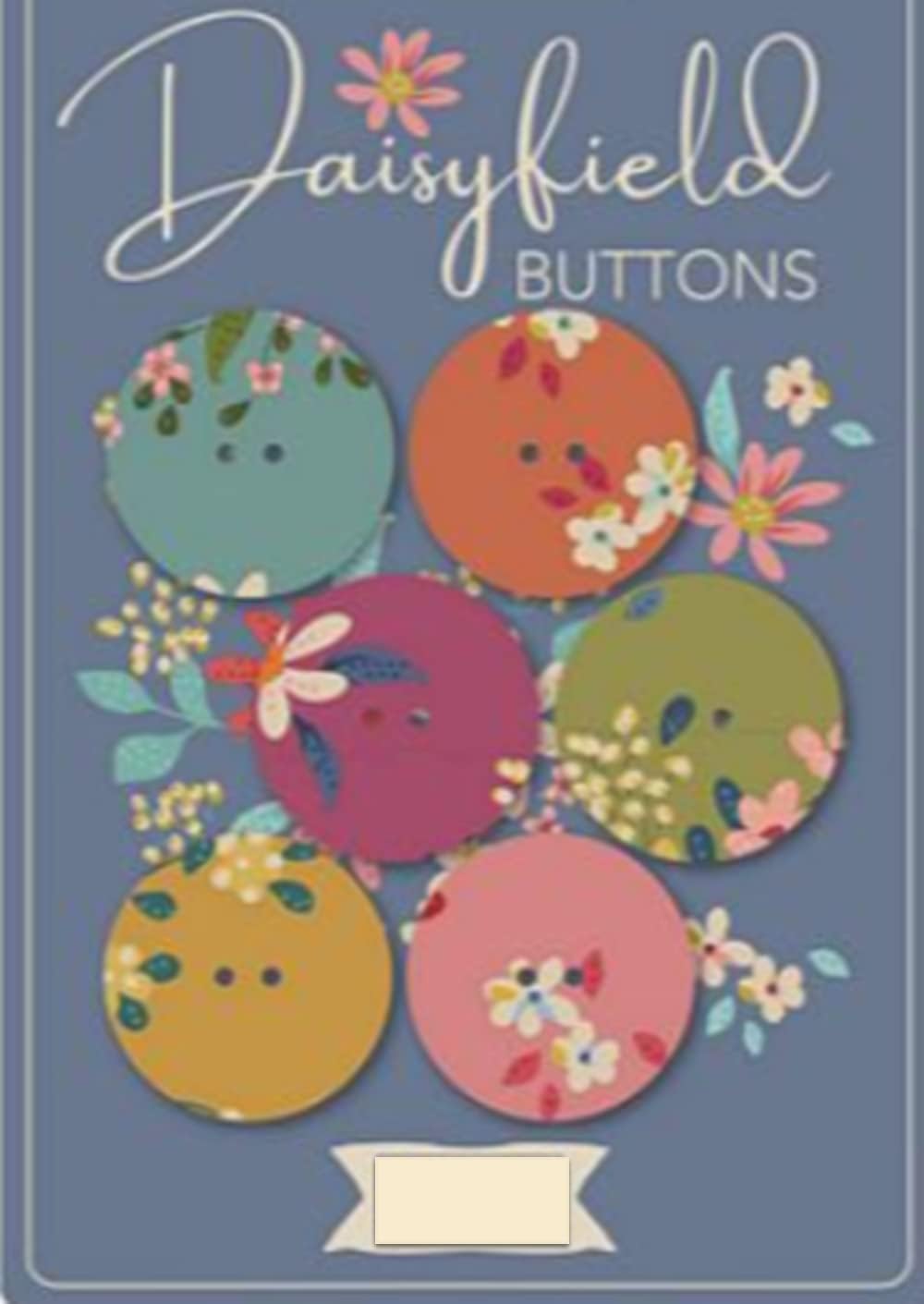 Tilda Daisyfield Fabric Buttons, Multi