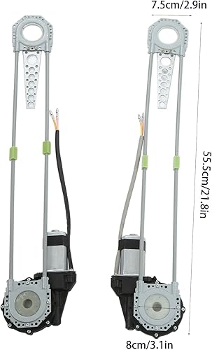 Miniatura 7 de Kit de conversión de regulador de elevalunas de energía eléctrica universal, kit de conversión de regulador enrollable con interruptores, cableado y