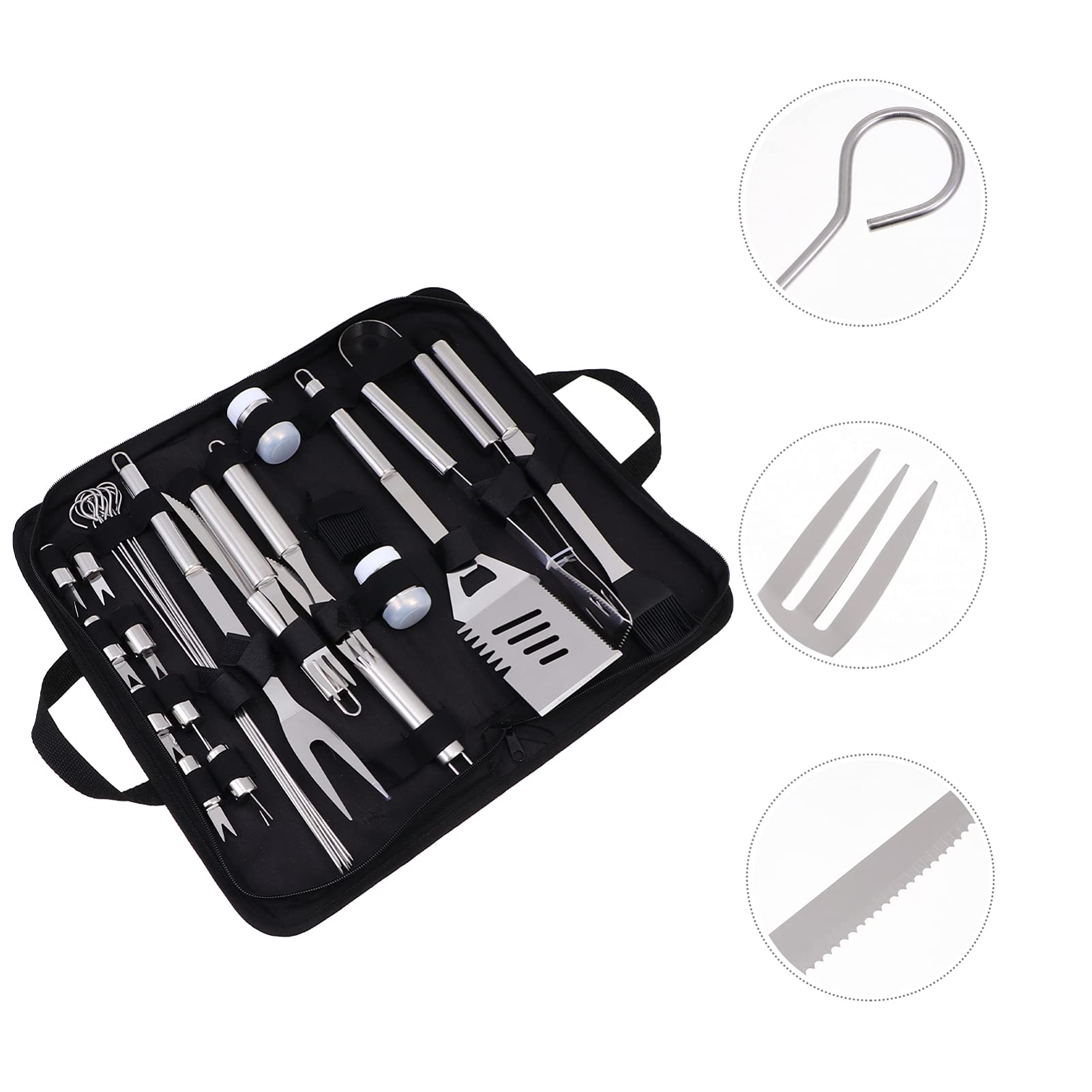 TOYANDONA 1 Set Di Utensili Per Barbecue Accessori Per Cucinare Spazzole Kit Per Grigliate All'Aperto E Accessori Per Barbecue Utensili Per Barbecue Prodotti Correlati Al Barbecue