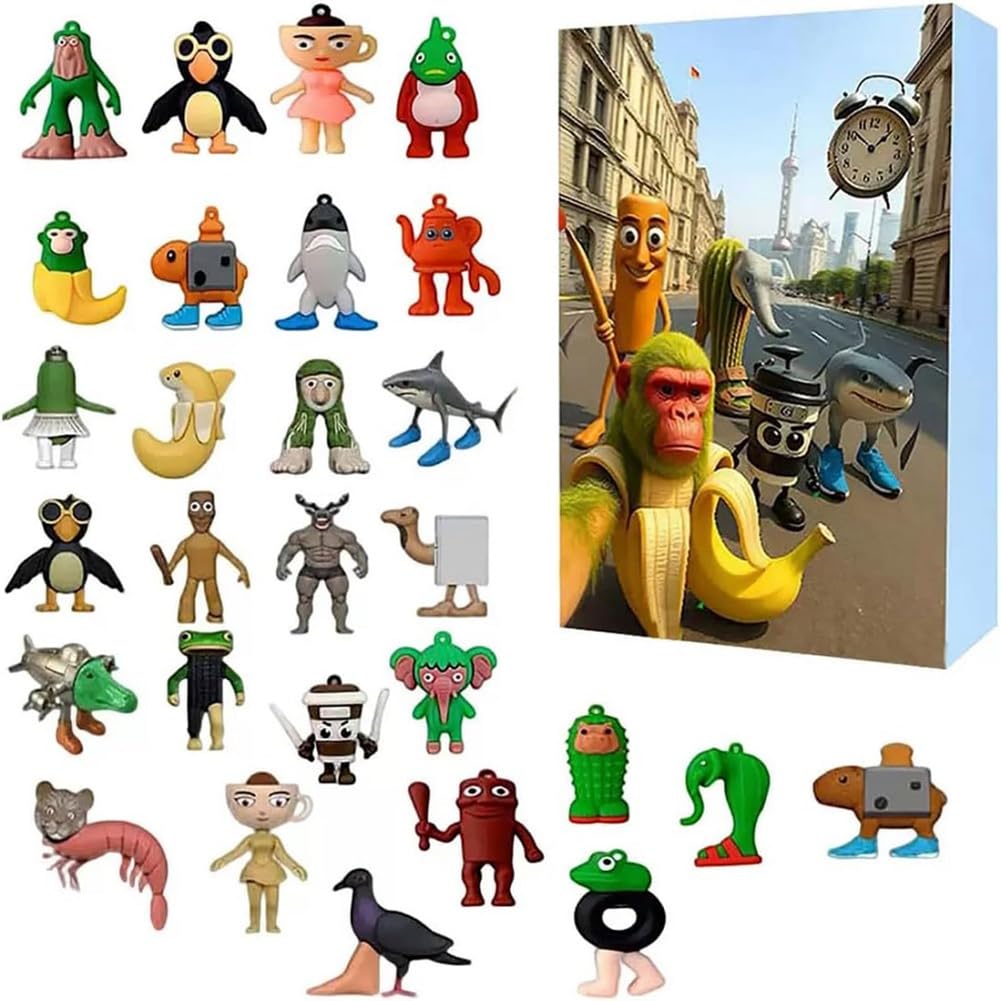 Amazon.co.jp: 24日間のアドベントカレンダーモンスターフィギュア