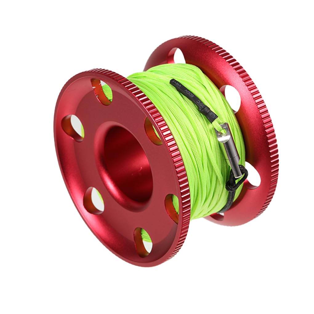 Dive Reel Rope Cave Tech Spool Professionale con Forniture