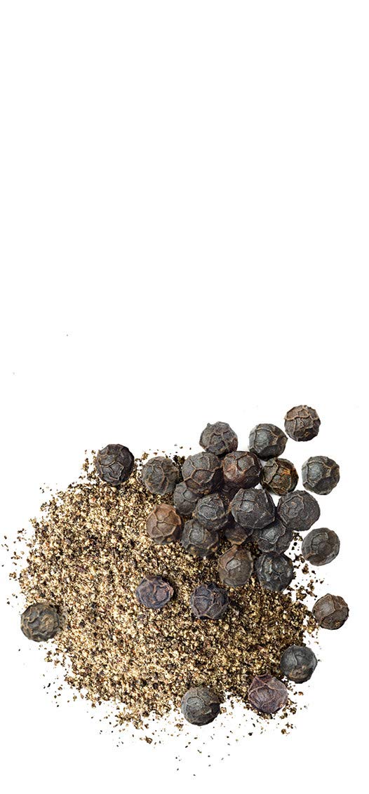 McCormick Black Peppercorn Grinder, 1.24 oz (Pack of 6) - One 6 Pack of 1.24 Ounce Glass Bottles of Black Peppercorn Grinders, Best for Tabletop Use
