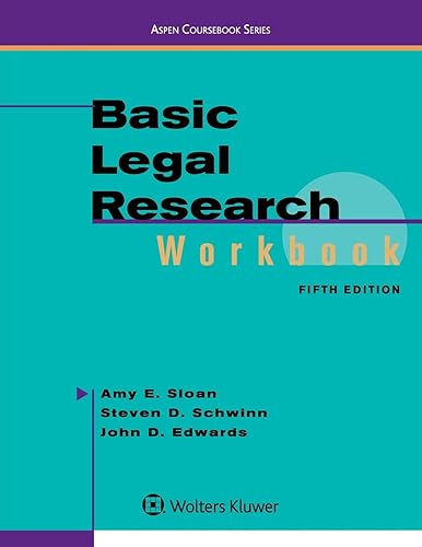 Basic Legal Research Workbook (Aspen Coursebook)