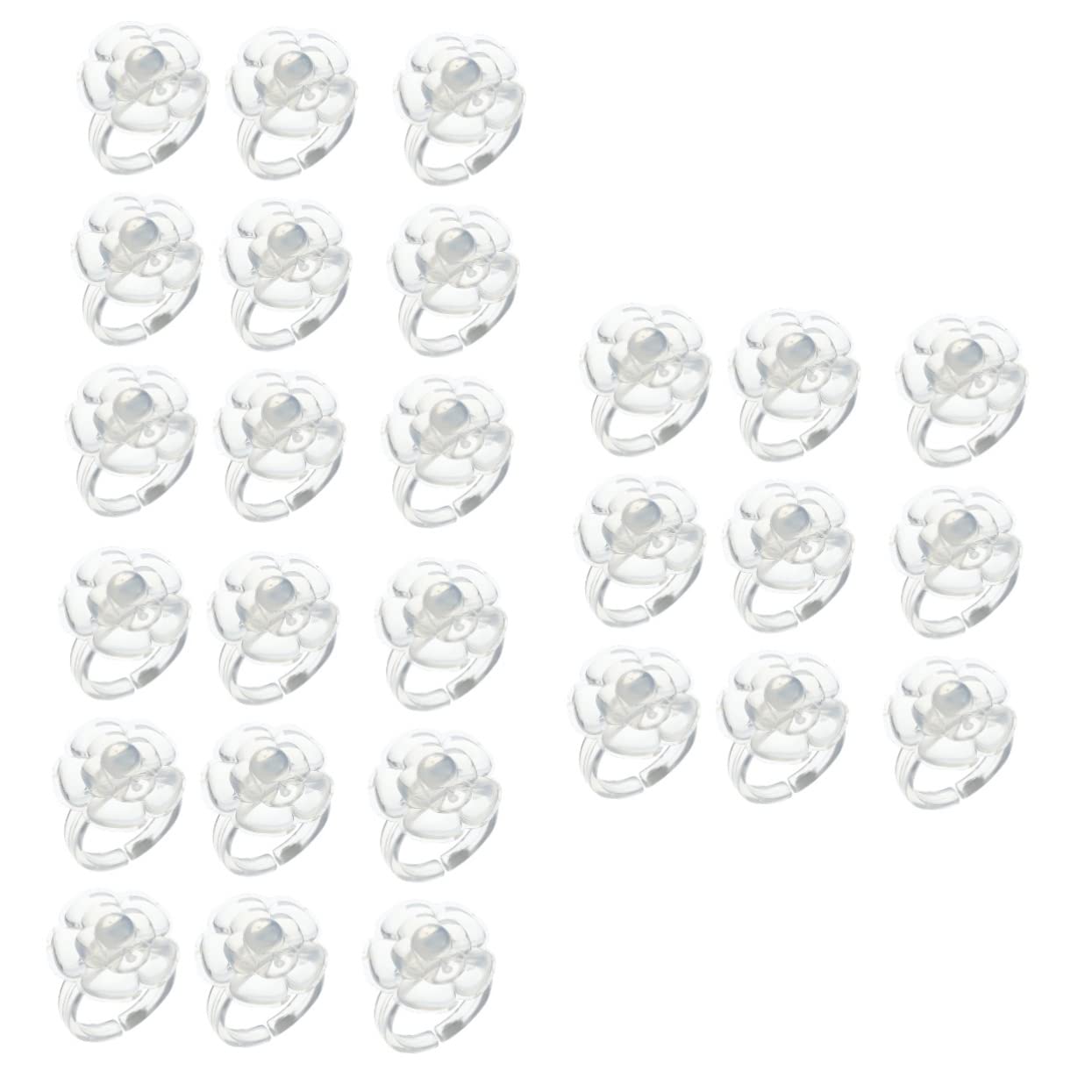 300pcs Mini Flower Nail Polish Holder Nail Display Professional Manicure Tools for Home and Salon Use Synthetic Design