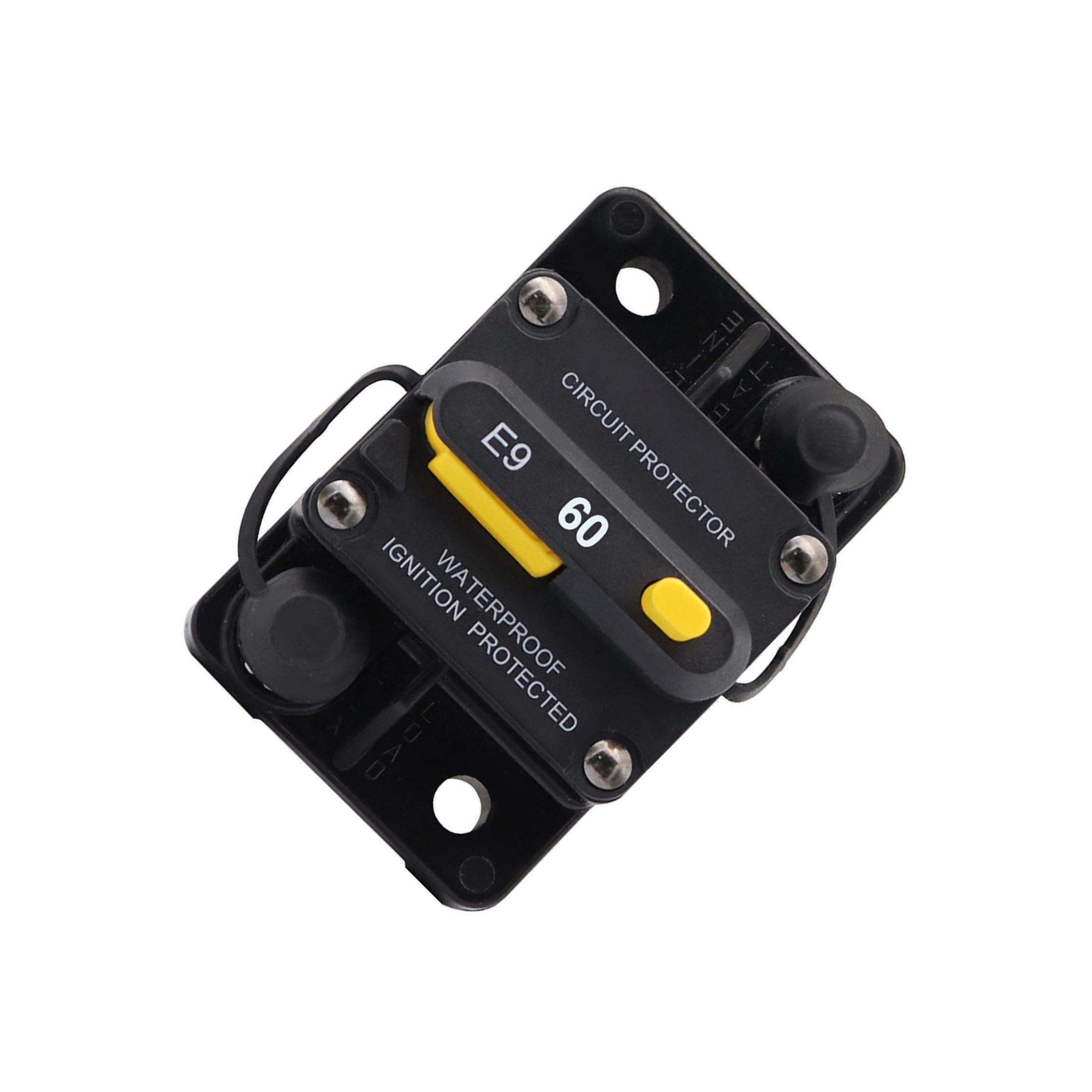 Disyuntor de 60A 12V 72V para motor de arrastre y autocaravanas de acero 5