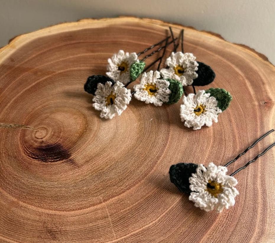 Buy Radhvini Collections Crochet Bun pin Hair Accessories For