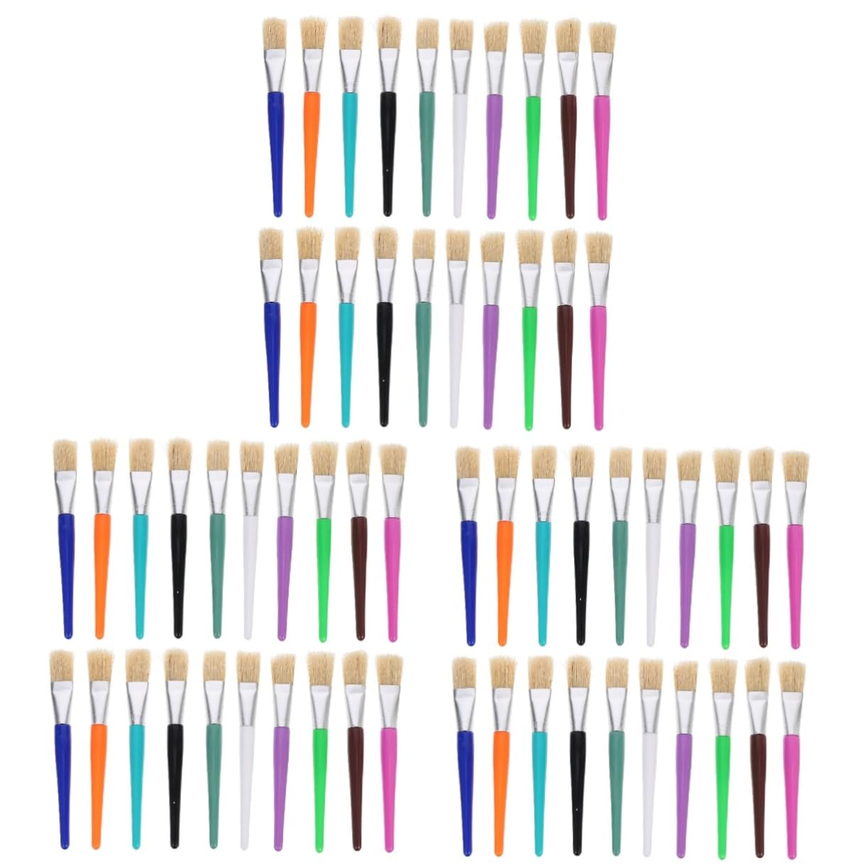 Set de pinceaux de peinture pour enfant Gadpiparty - 60 pièces colorées pour graffiti