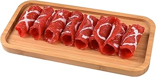 Artificial Beef Roll, 8 Pcs Simulate Fake Realistic Beef Meat Roll for Home Kitchen Decor Food Model Market Display Props