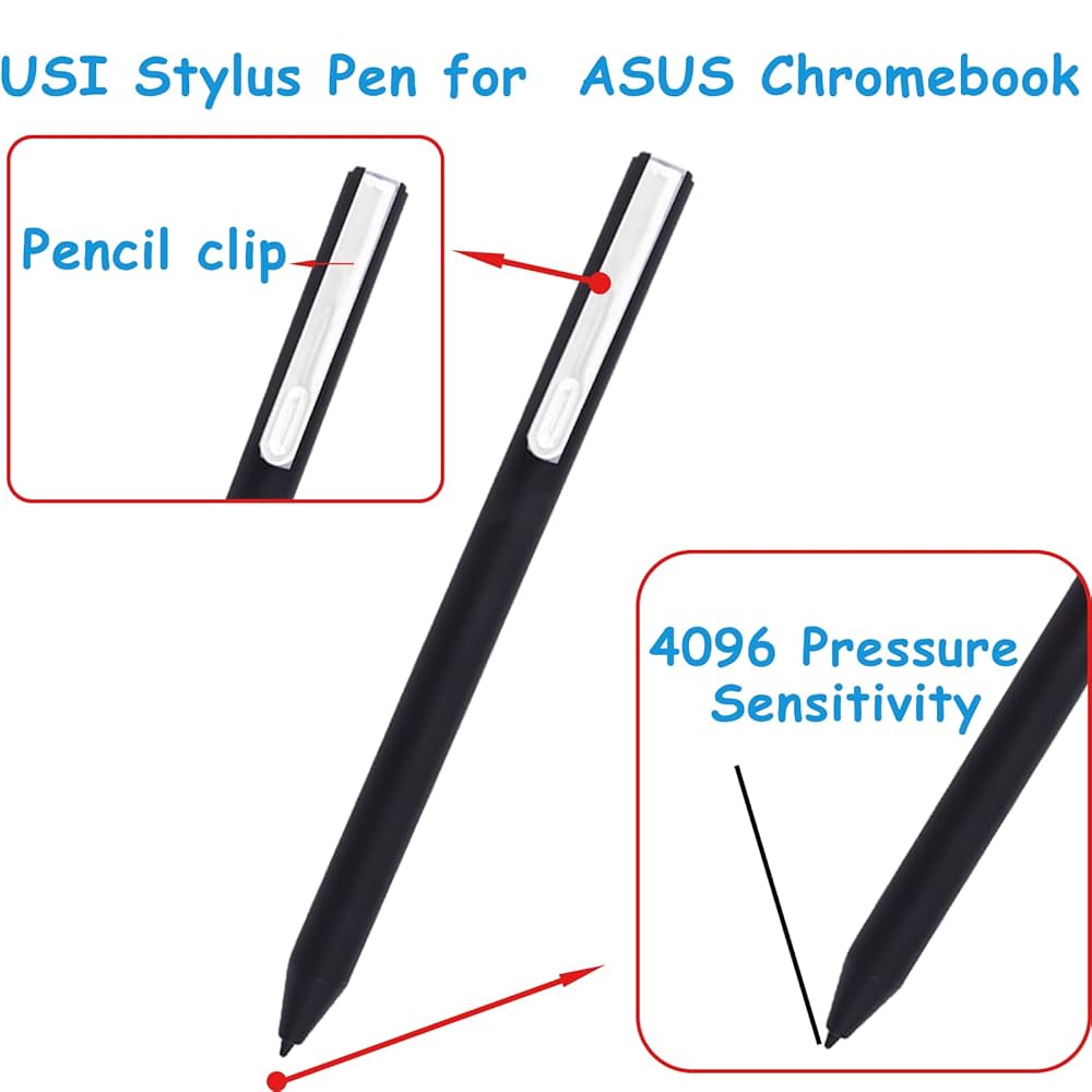 ASUS - asus USIペン　スタイラスペン　chromebook Amazon.com: USI Stylus Pen for Chromebook, Compatible with