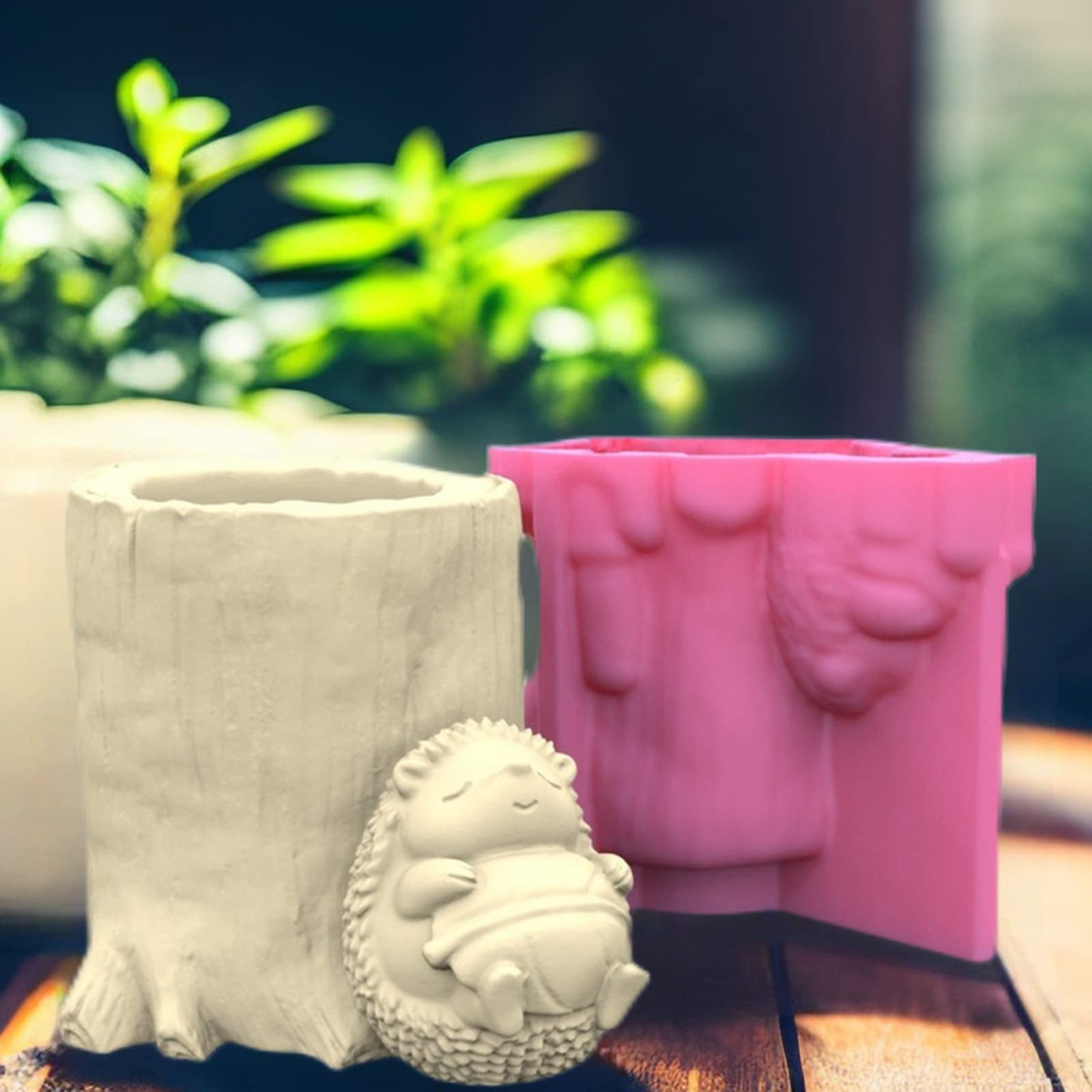 Moule en résine de Silicone pour Pot de fleurs succulentes,