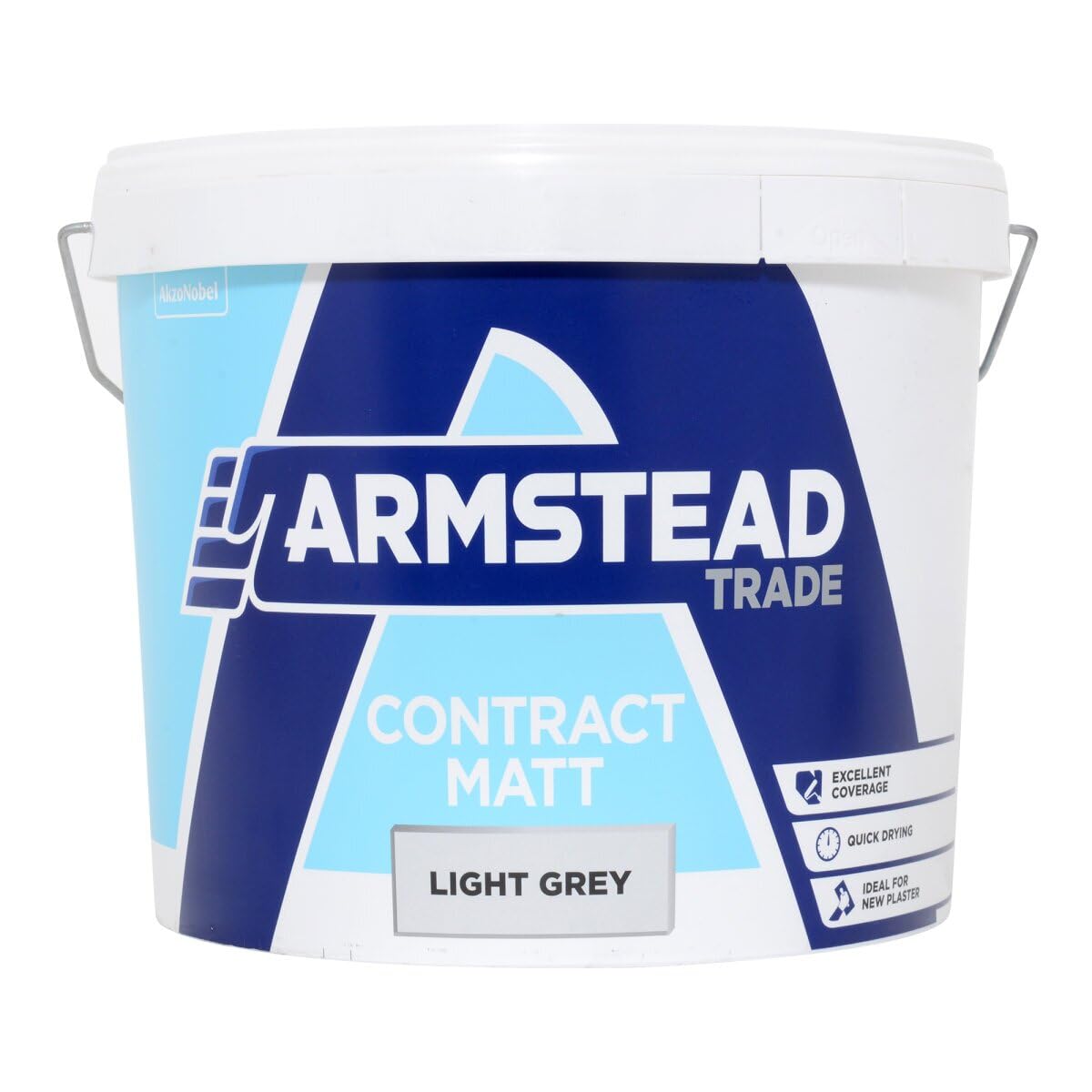 Trade Armstead Contract Matt Light Grey Paint 10L