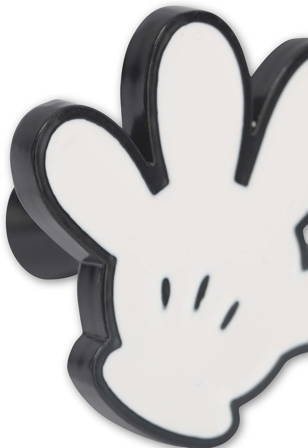 Open Road Brands Disney Mickey Mouse Hands Metal Knobs - Fun Mickey Mouse Knobs for Dresser or Cabinet - Pack of 2