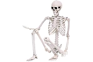 Life Size Halloween Skeleton: Spine-Tingling Spine-Tingling Realism for Your Haunting Décor