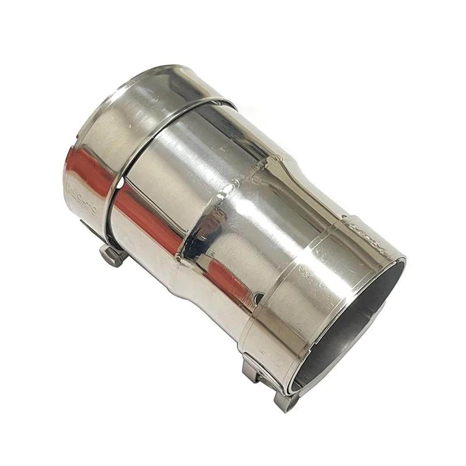 Tubo de escape coche reductor de acero inoxidable 304 y manga para silenciador 63mm-76mm 7
