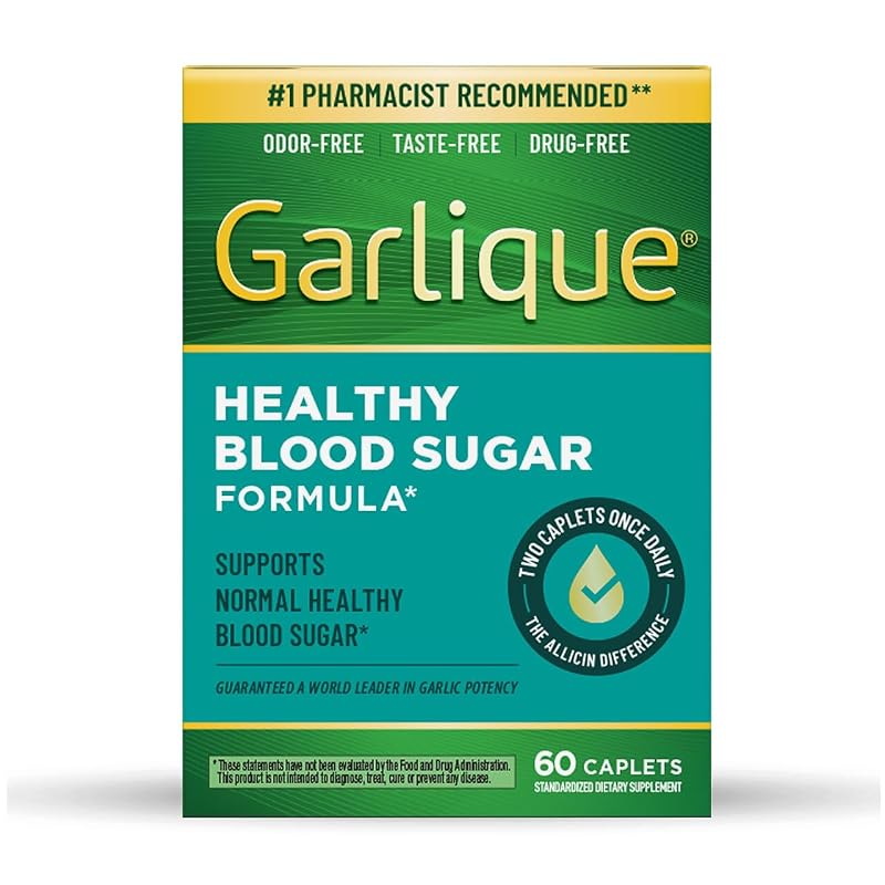 Garlique Suplemento de Alho com Extrato de Alho, 6000 mcg de alicina, 60 comprimidos