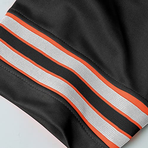 Atonmore Bobby Boucher #9 The Waterboy Adam Sandler Movie Mud Dogs Bourbon Bowl - Camiseta de fútbol Americano, Negro -, XL