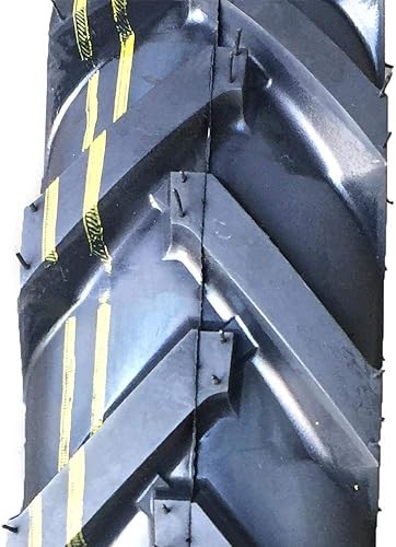 Miniatura 5 de 2 neumáticos para cortacésped y jardín, 4.00 x 8, para carrito de golf, tractor, sin cámara, rango de carga B