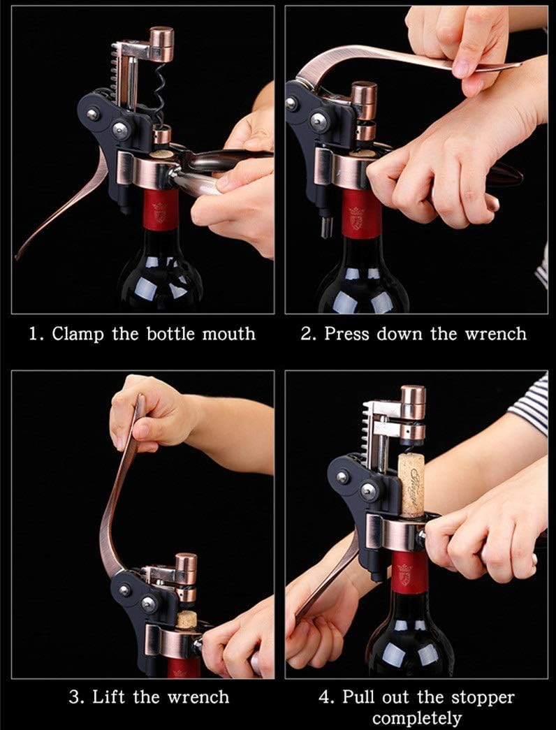 フランス製 アンティーク ワインオープナー 木製 真鍮製 ヴィンテージ