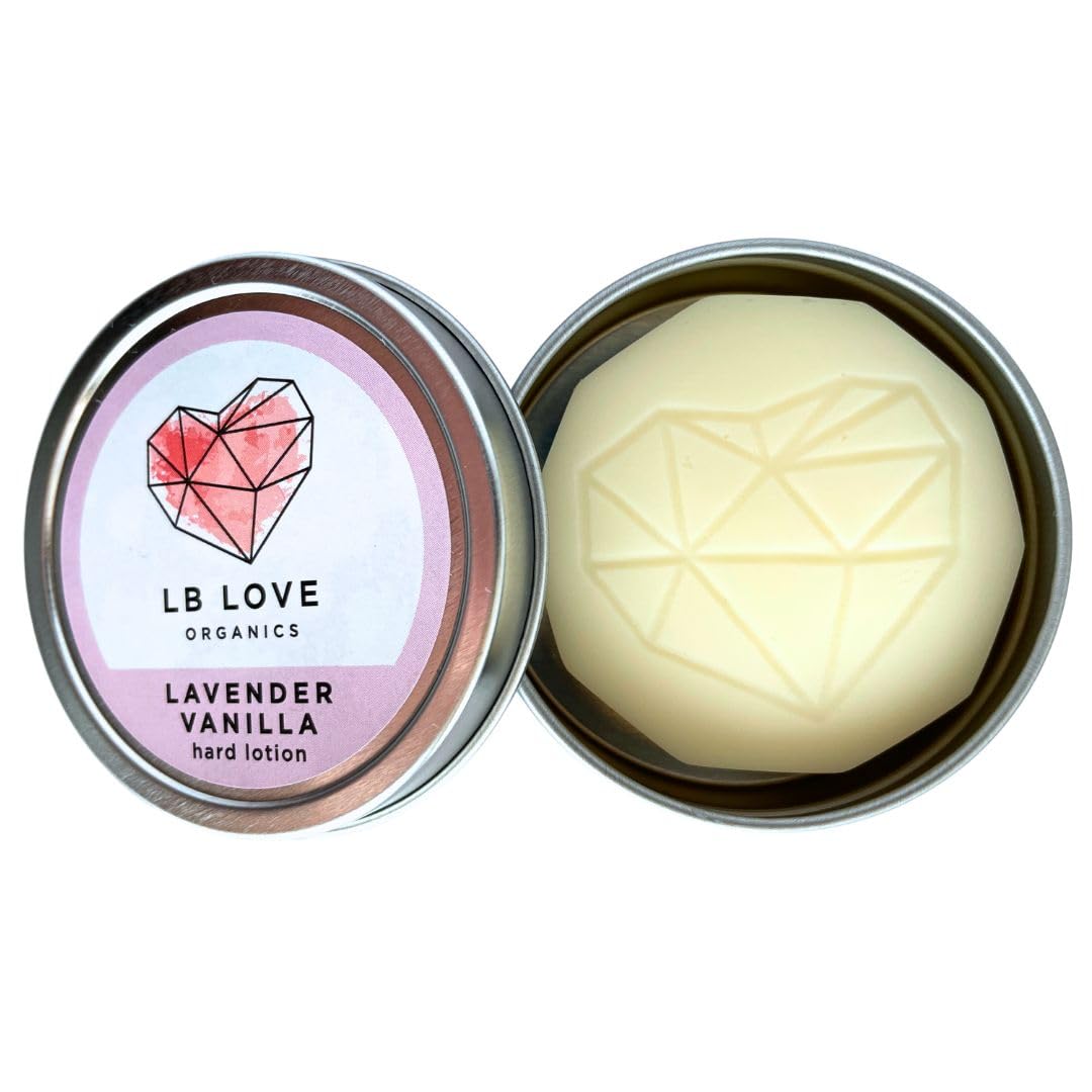 Amazon.com: LB Love Organics Hard Lotion Bar | Lavender Vanilla