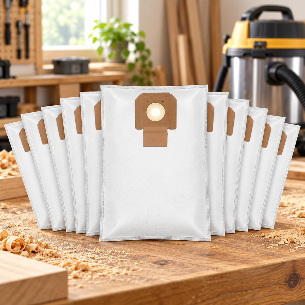 Sacchetti Filtro Aspirapolvere, per Bosch Gas 15 Professional