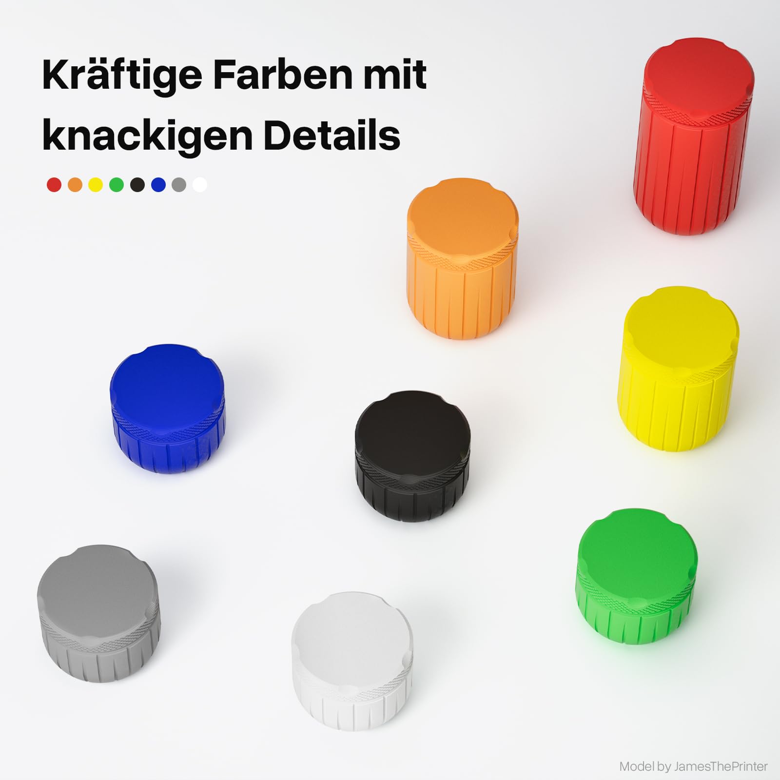 DEEPLEE Filament PLA+ 1,75 mm Czarny, Biały, Czerwony, Ciemny Niebieski 4kg | Pakiet filament PLA Plus do drukarek 3D FDM, wysoka dokładność wymiarowa +/- 0,02 mm, zestaw PLA