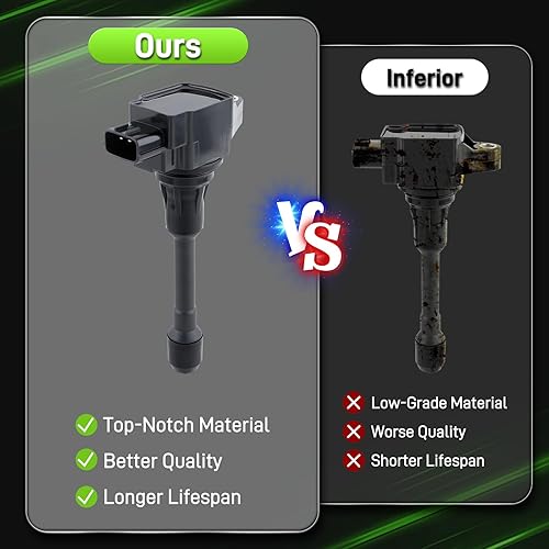 Miniatura 8 de Bujías de bobina de encendido UF549 para Nissan Altima Cube Frontier March NP300 Pathfinder Rogue Sentra Tiida Urvan Versa X-Trail 2007-2019