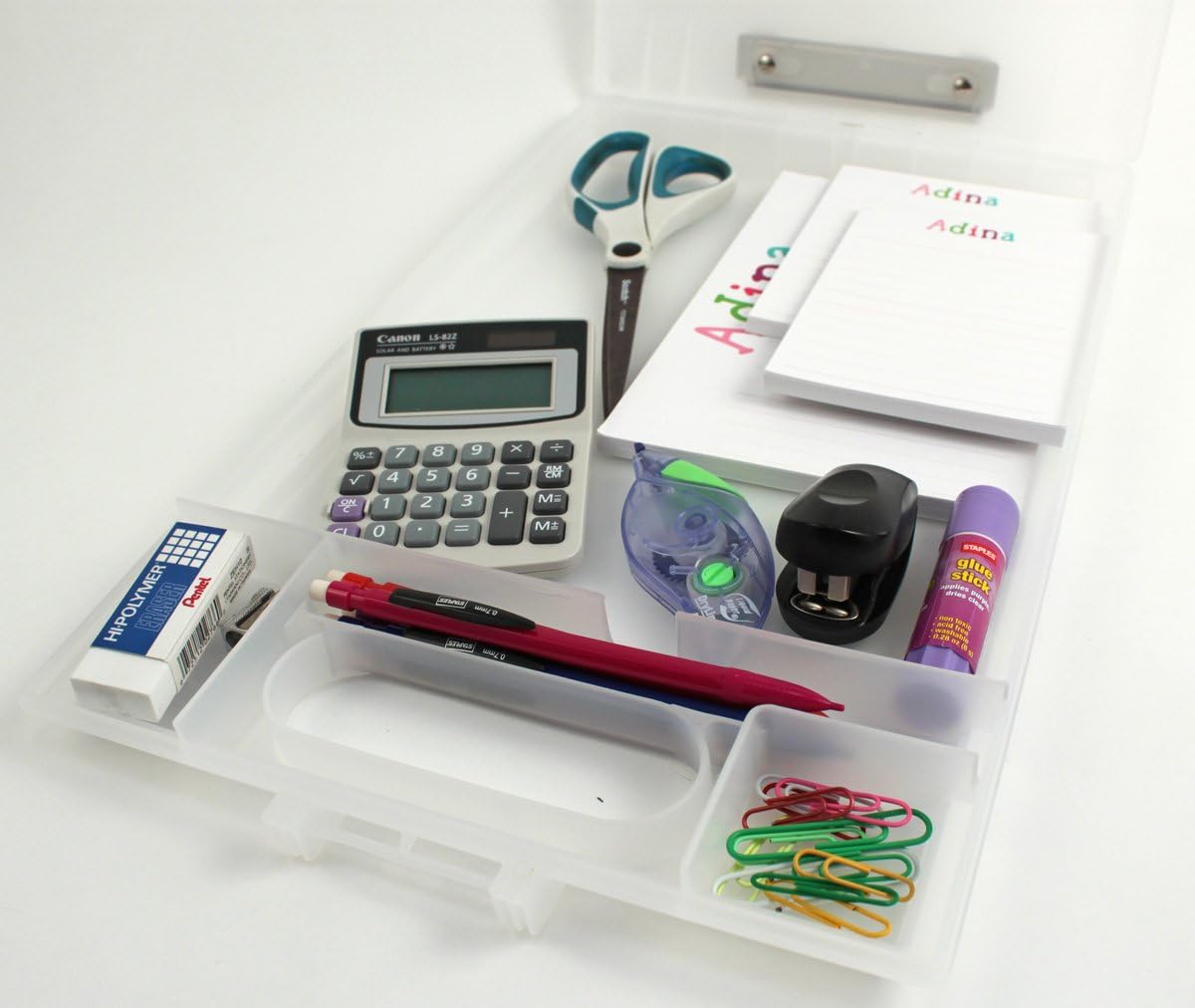 Fancy Flamingos Personalized Clipboard Storage Case | Custom Clipboard | School Gear | Customized School Supplies | Kids Custom School Gifts