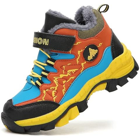 Foryo Boys Winter Hiking and Snow Boots Cover
