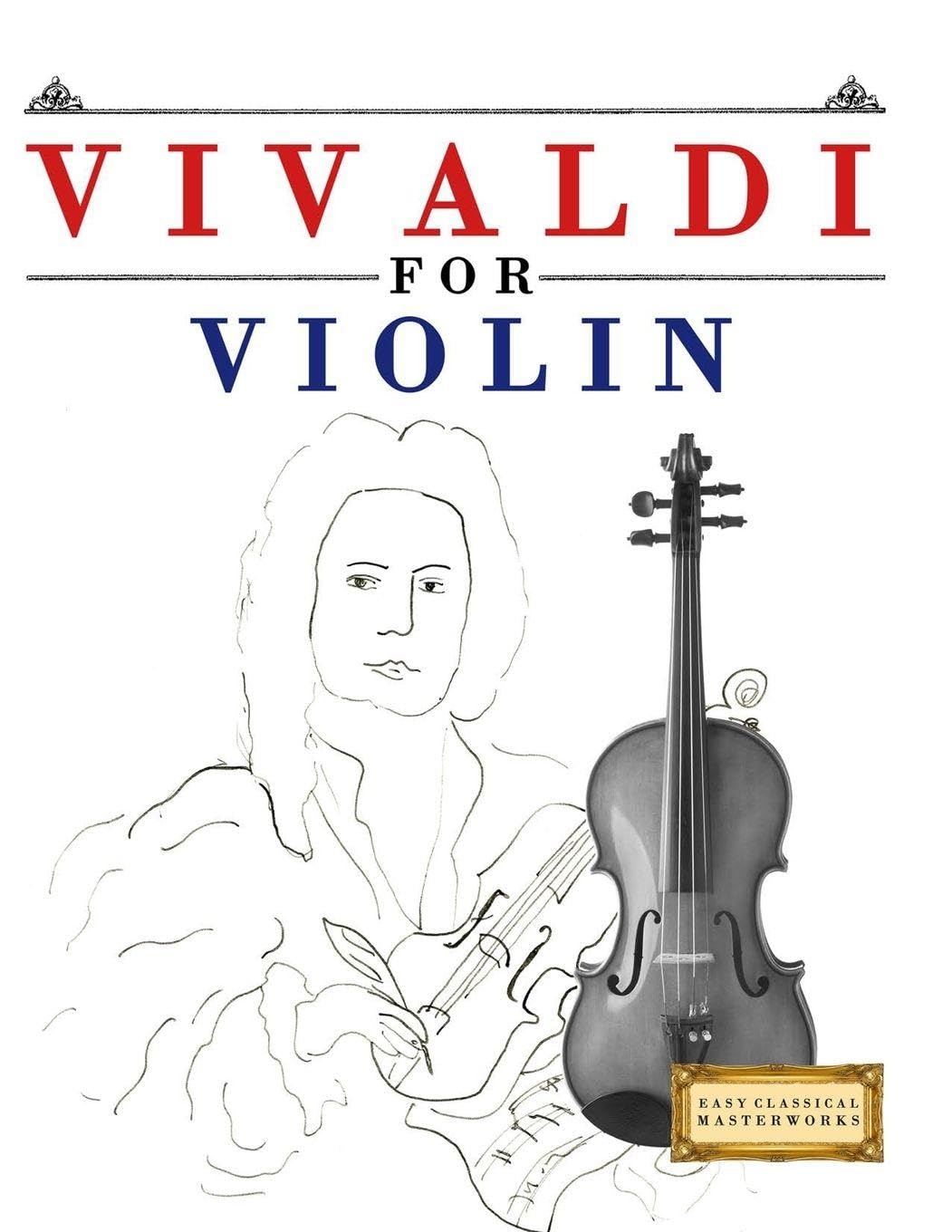 Vivaldi for Violin: 10 Easy Themes for Violin Beginner Book