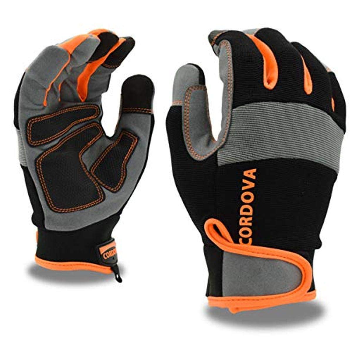 Cordova 99202 High Performance, Hi-Vis Multi-Task Safety Gloves, One Pair, Medium