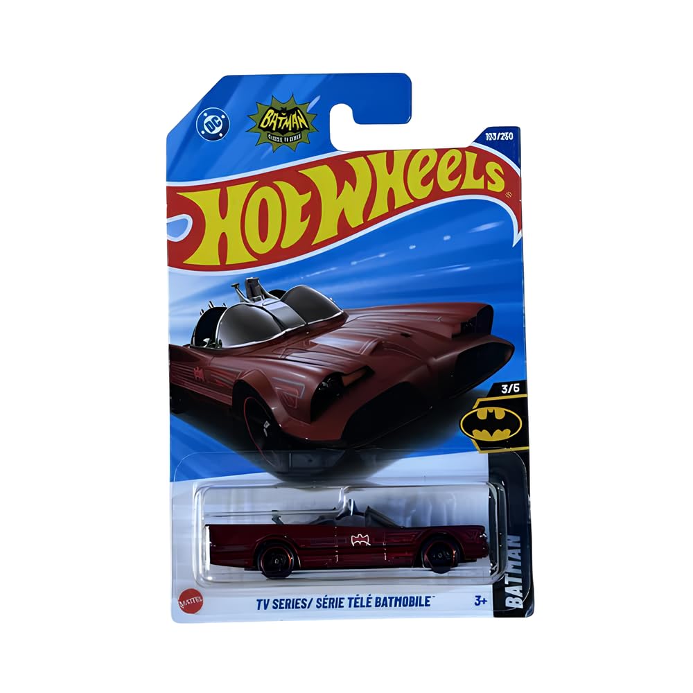 Amazon.com: Hot Wheels - TV Series Batmobile - Batman 3/5 - HYY05