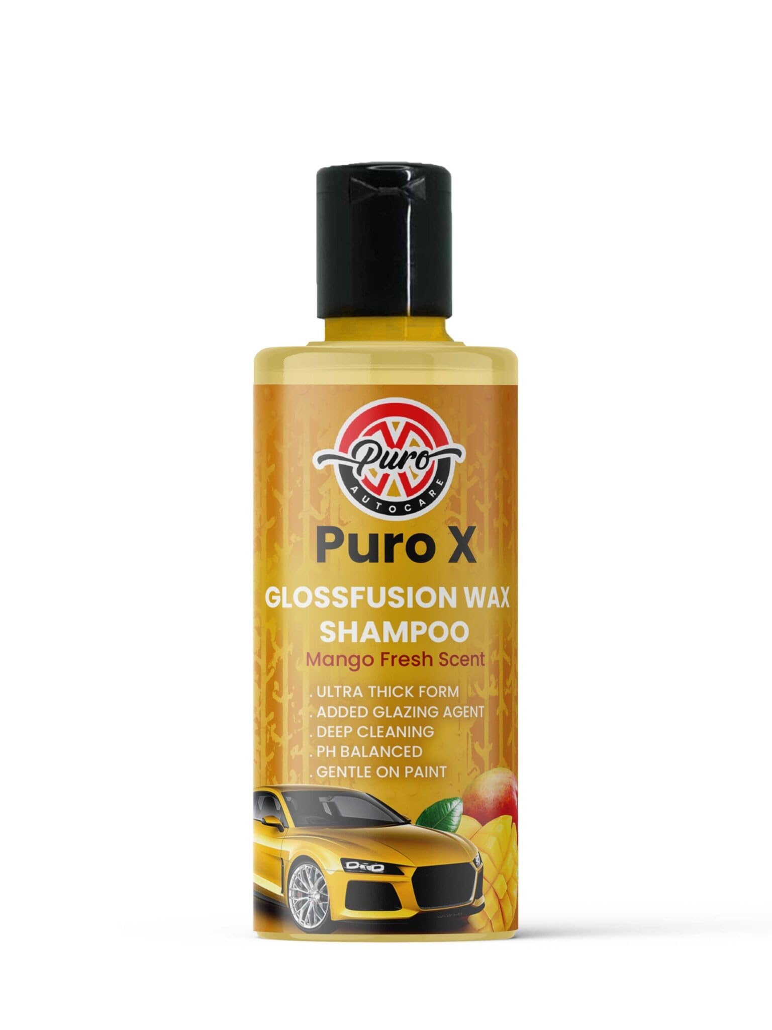 Puro X Gloss Fusion Wax Shampoo 200ml | 2-in-1 Wash & Wax Formula | High Gloss Shine | pH Balanced | Safe for All Paint Types-picture-16