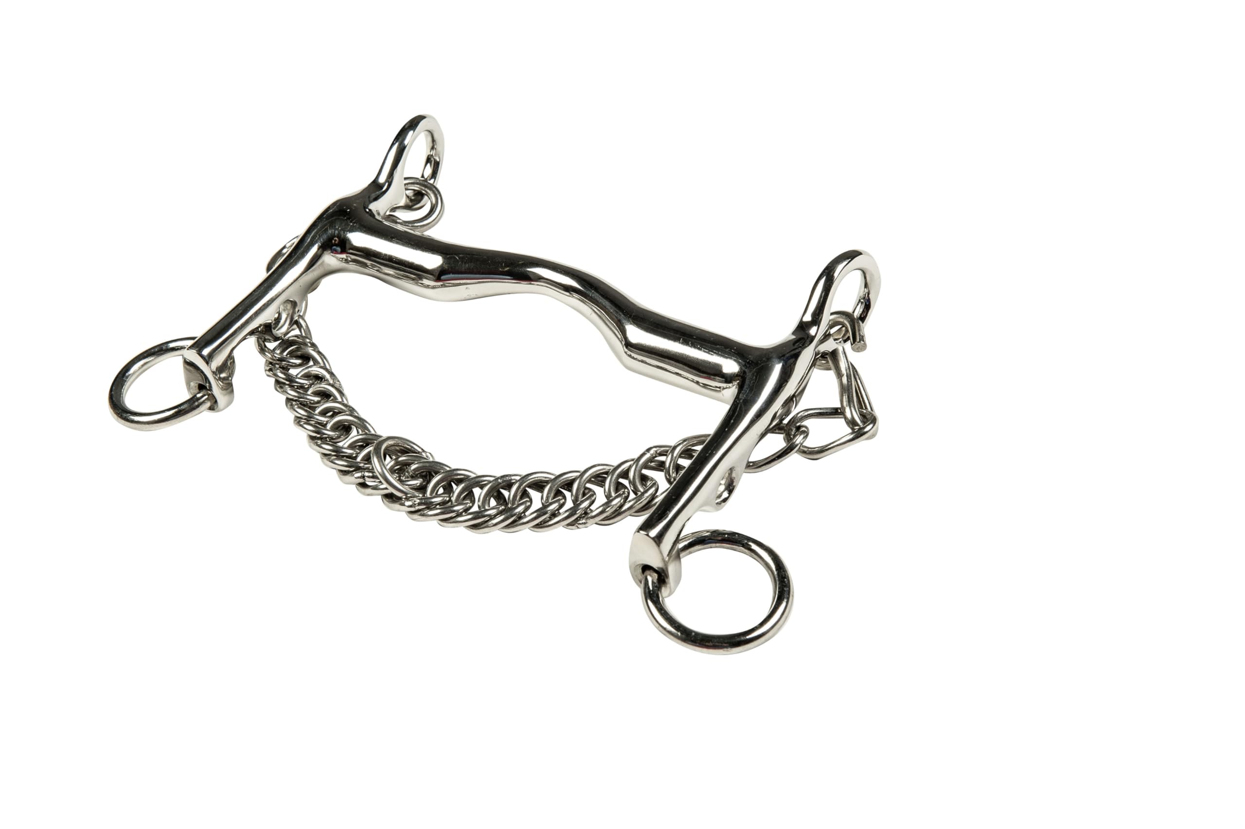HKM Kandare-9885 - Ancla de equitación (14,5 cm), Color Plateado