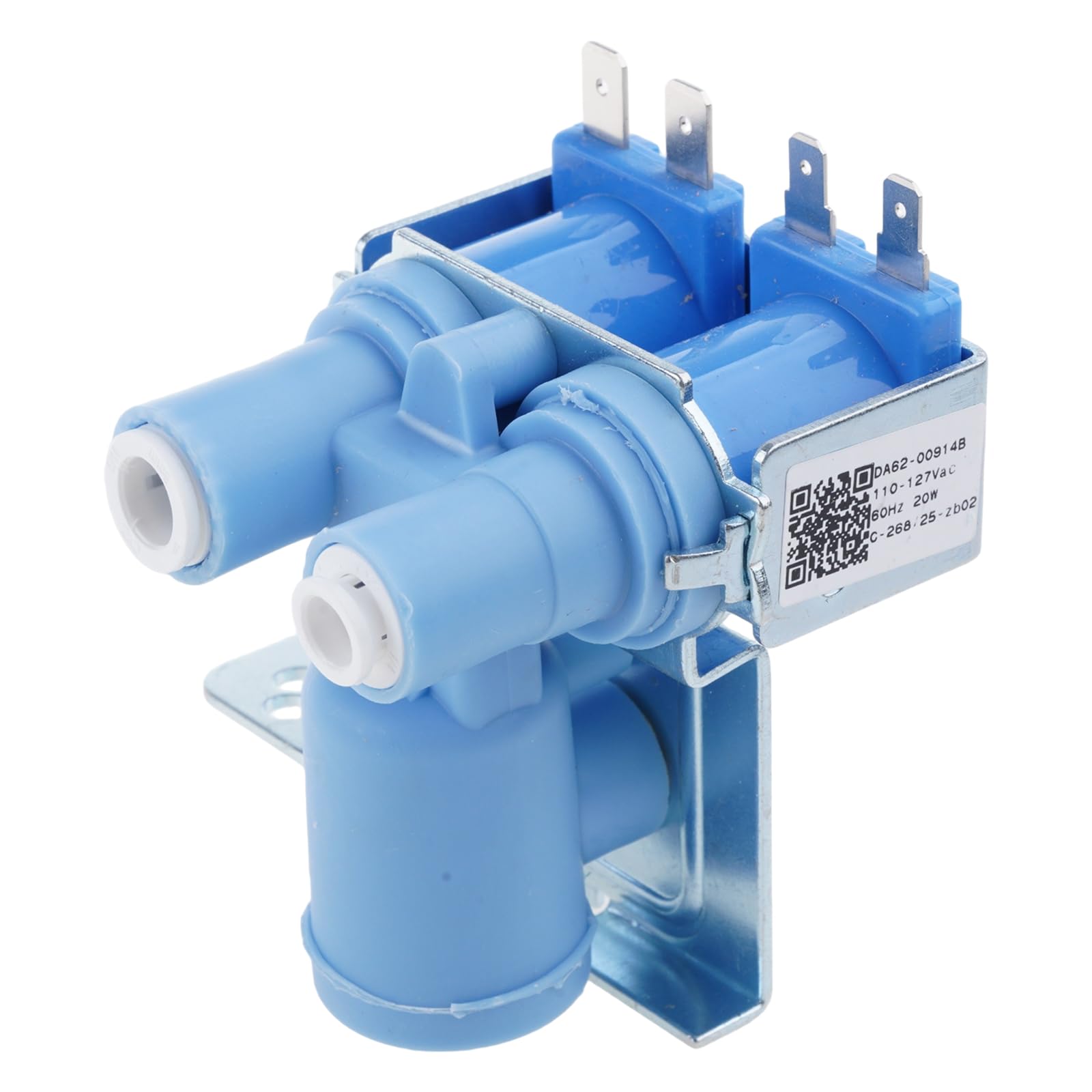 Tsophreniq DA62-00914B Water Inlet Valves Resistant Water Valves Assembly for Long Lasting Refrigerator Assembly