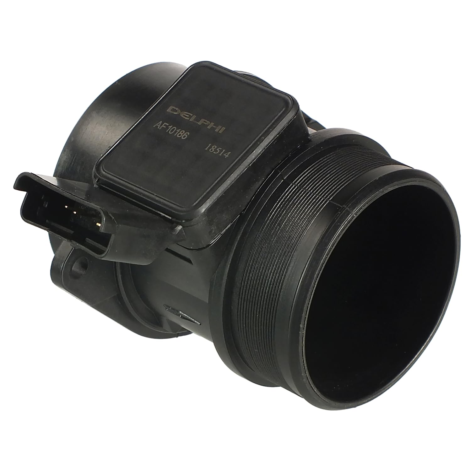 DELPHI Medidor de masa de aire Número de enchufes de contacto: 5 12V con carcasa (cárter) Sensor De Flujo De Aire AF10186-12B1 Compatible con SUZUKI Grand Vitara I SUV FT, HT, PEUGEOT 307 3A/C