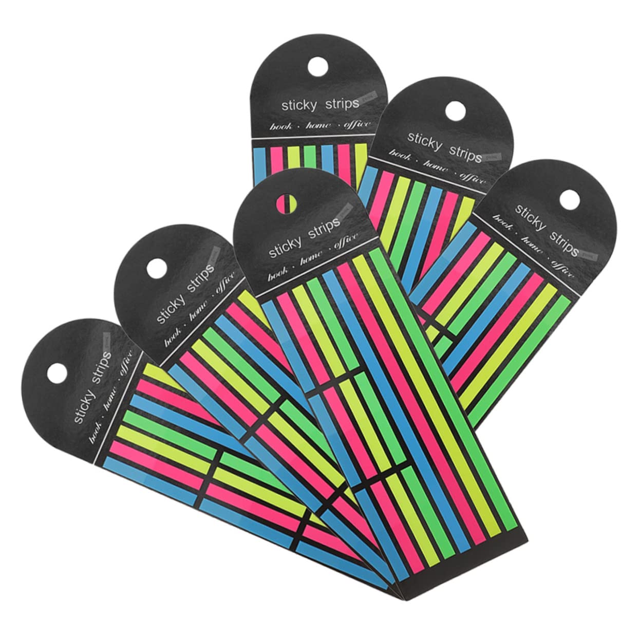 4 Ensembles Indice Fluorescent Stickers Rubans Surligneurs Onglets De Livre Surligneurs Pastels Surligneurs Marqueurs Onglets Collants Signets L'animal De Compagnie 6 Pièces * 4