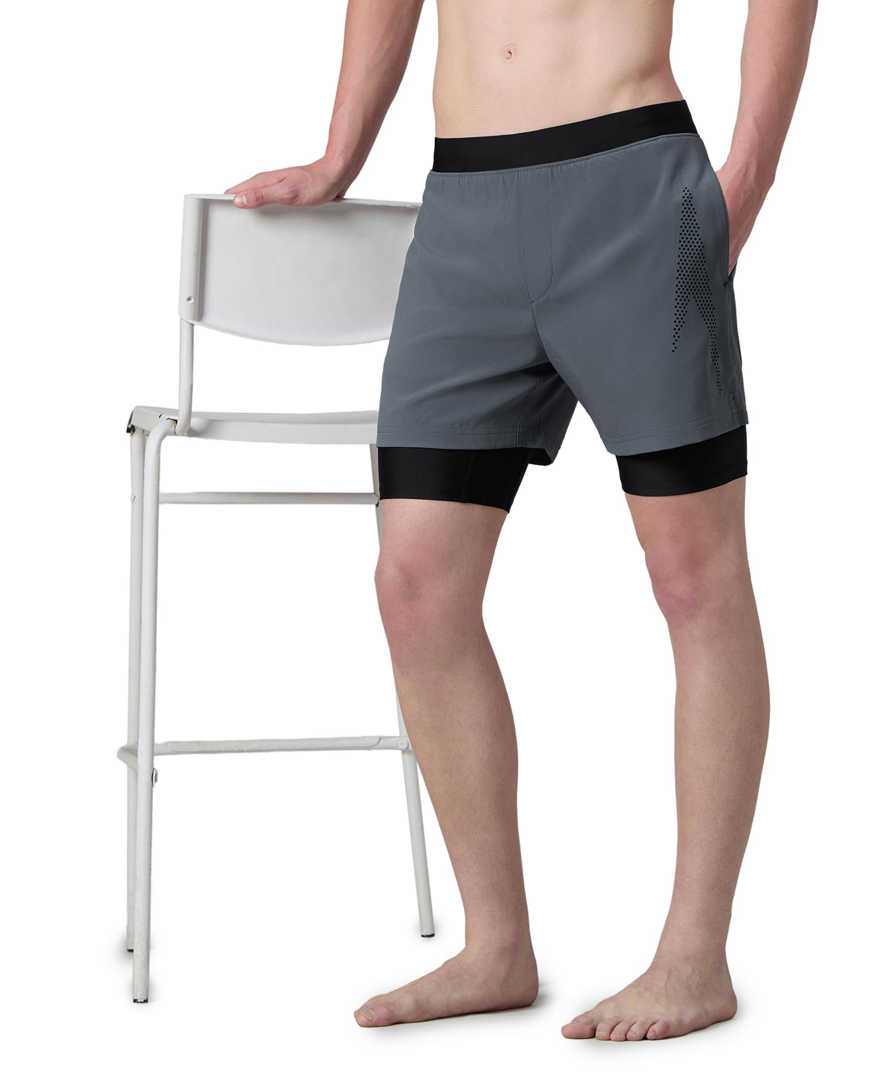 Speedo Men's 4 Way Comfort Stretch Volley Watershorts with Built in Jammer | Water Repellent Fabric | Inner Mesh Brief | Sun Protection: UPF 50+-image-29