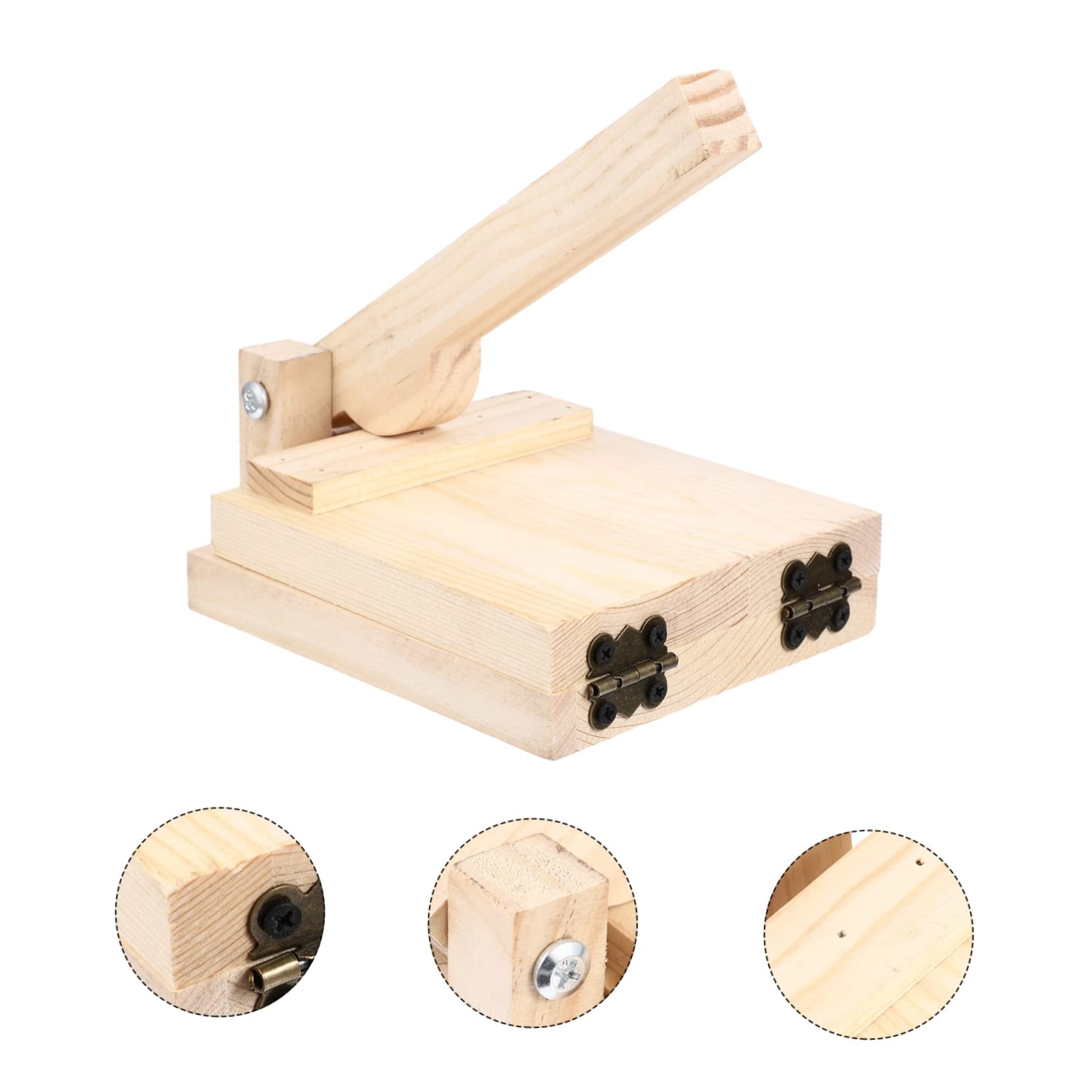 Amazon｜Cabilock 木製 トルティーヤプレス 木製 トルティーヤ