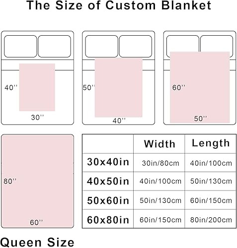 Miniatura 6 de Manta de bebé personalizada con nombre personalizado, manta de elefante para niñas y niños (azul)