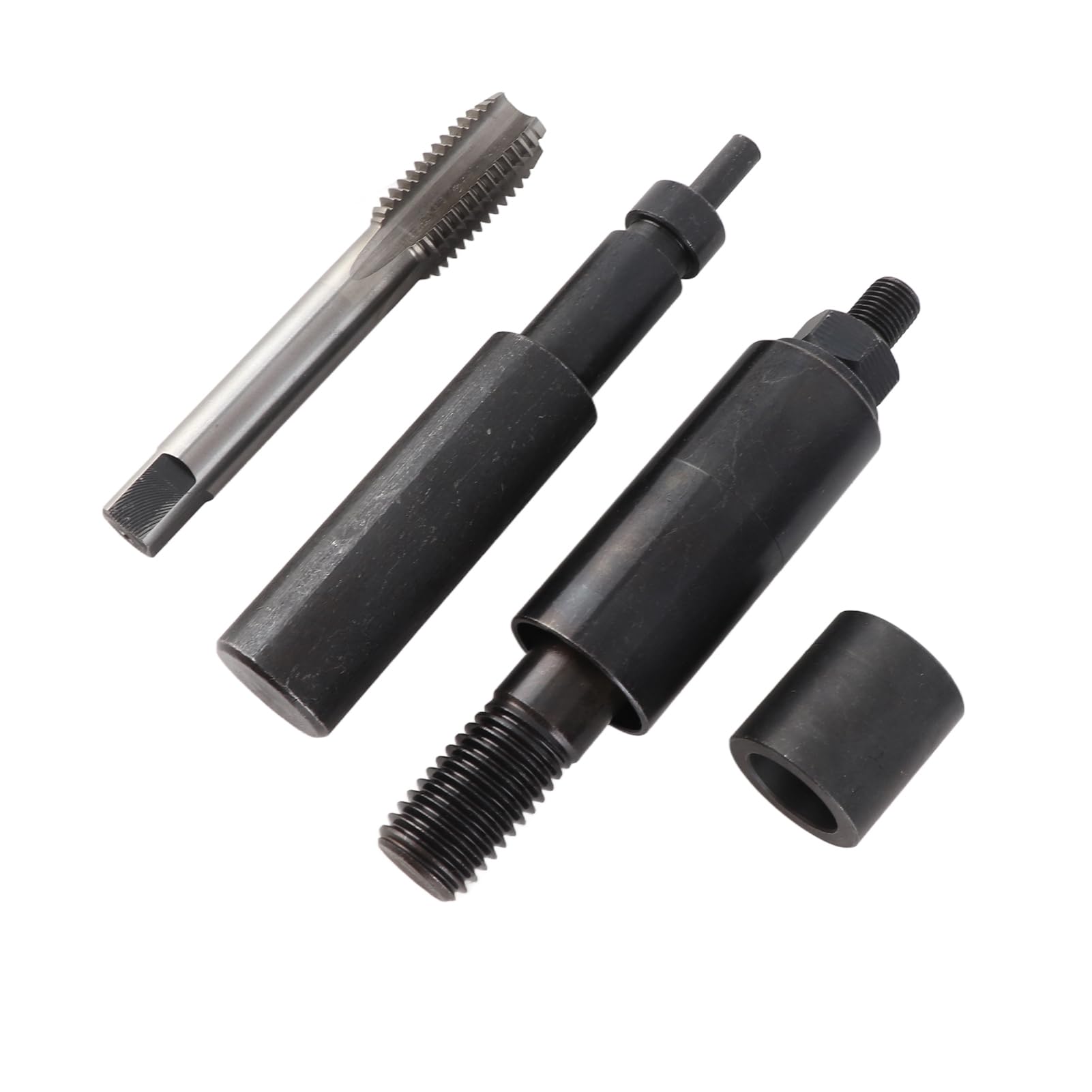 Tbest Kit de Instalación de Removedor de Manga de Inyector, 4 Piezas, Apto para Motores Diésel 6.0L 6.4L 2003-2010 con Grifo Separado y Junta Tórica