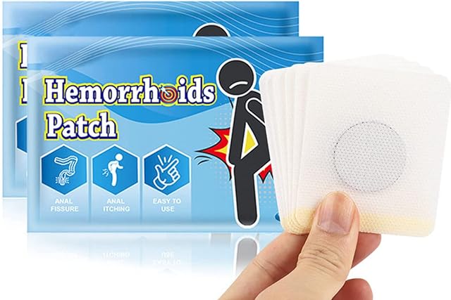 30pcs Hemorrhoid Patch Itch Relief Portable Mild Organic Hemorrhoid Care Pad