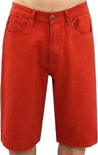 Amazon.com: Men's Denim Shorts - Reds 