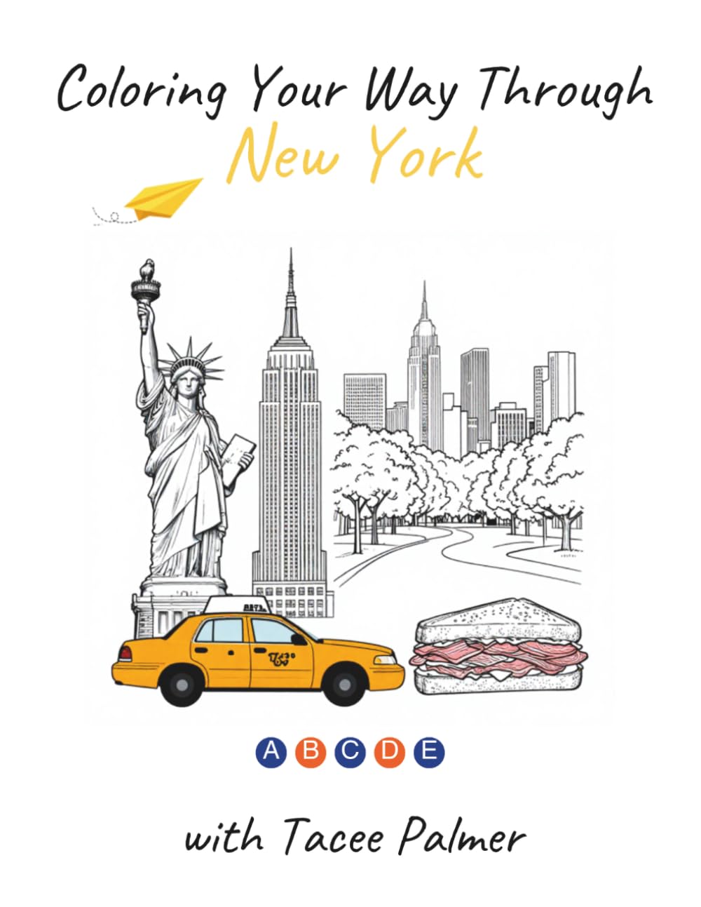 Coloring Your Way Through New York with Tacee Palmer: A Travel-Inspired Coloring Journal