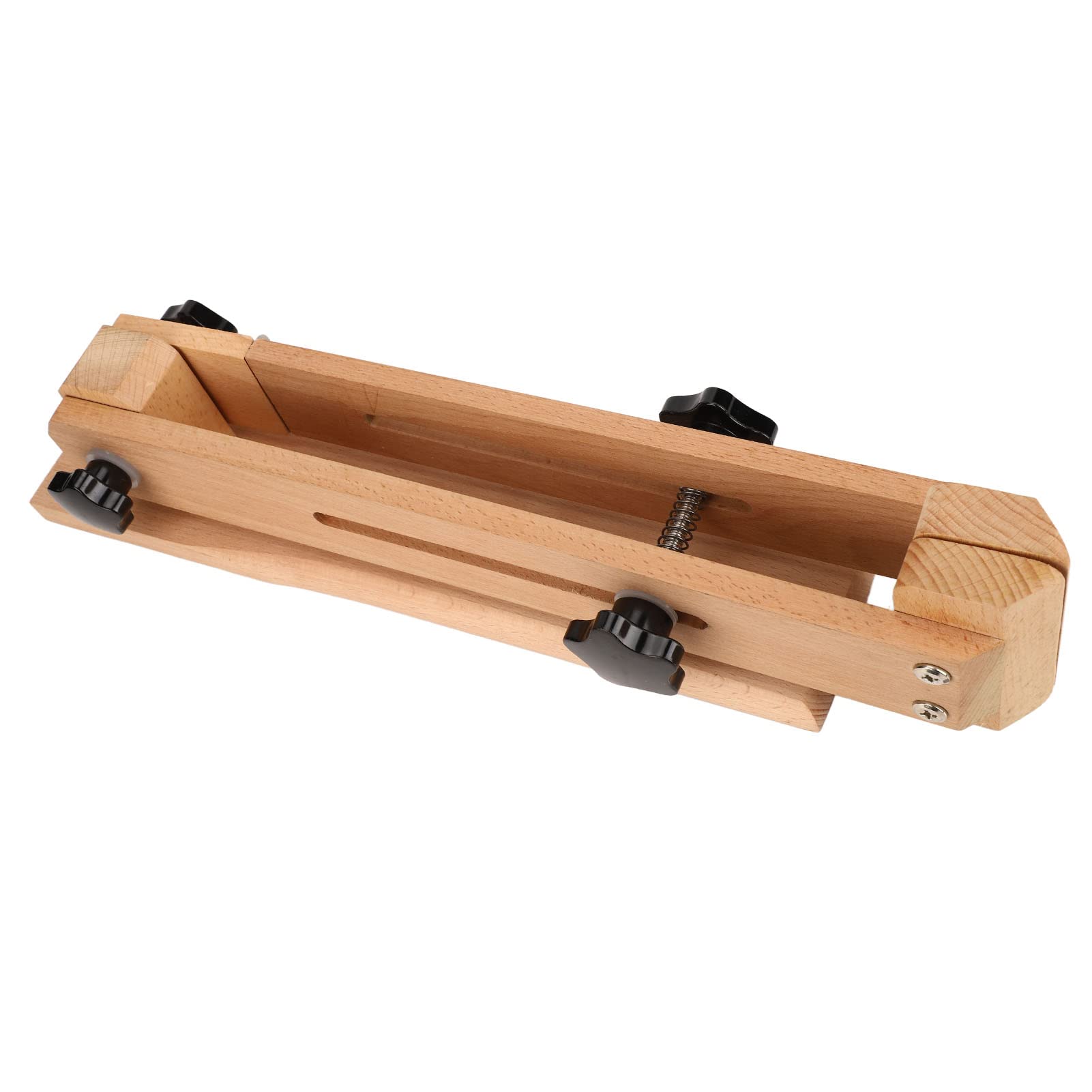 Outil professionnel de pince de couture à la main en bois de hêtre à angle réglable pour la couture du cuir pour les projets de bricolage en maroquinerie et la fabrication d