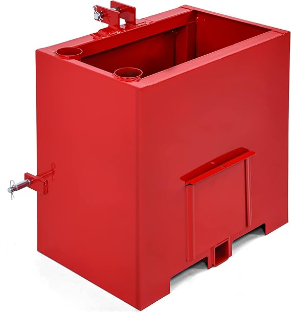 YINTATECH Ballast Box 3 Point Category 1 Tractor and Loader Hitches
