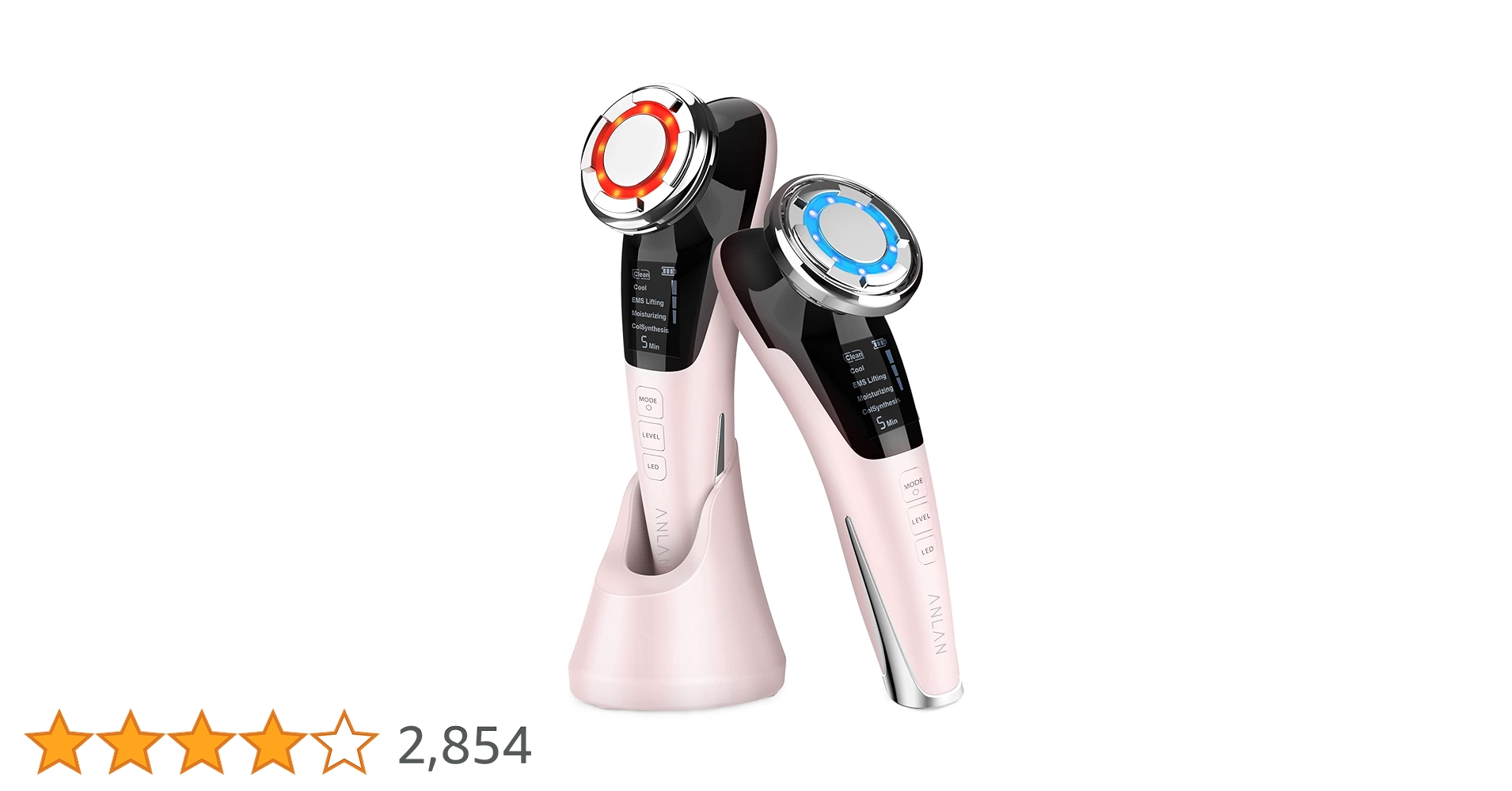 Amazon.co.jp: 【美人百花掲載 】ANLAN 美顔器 ems リフト 温冷