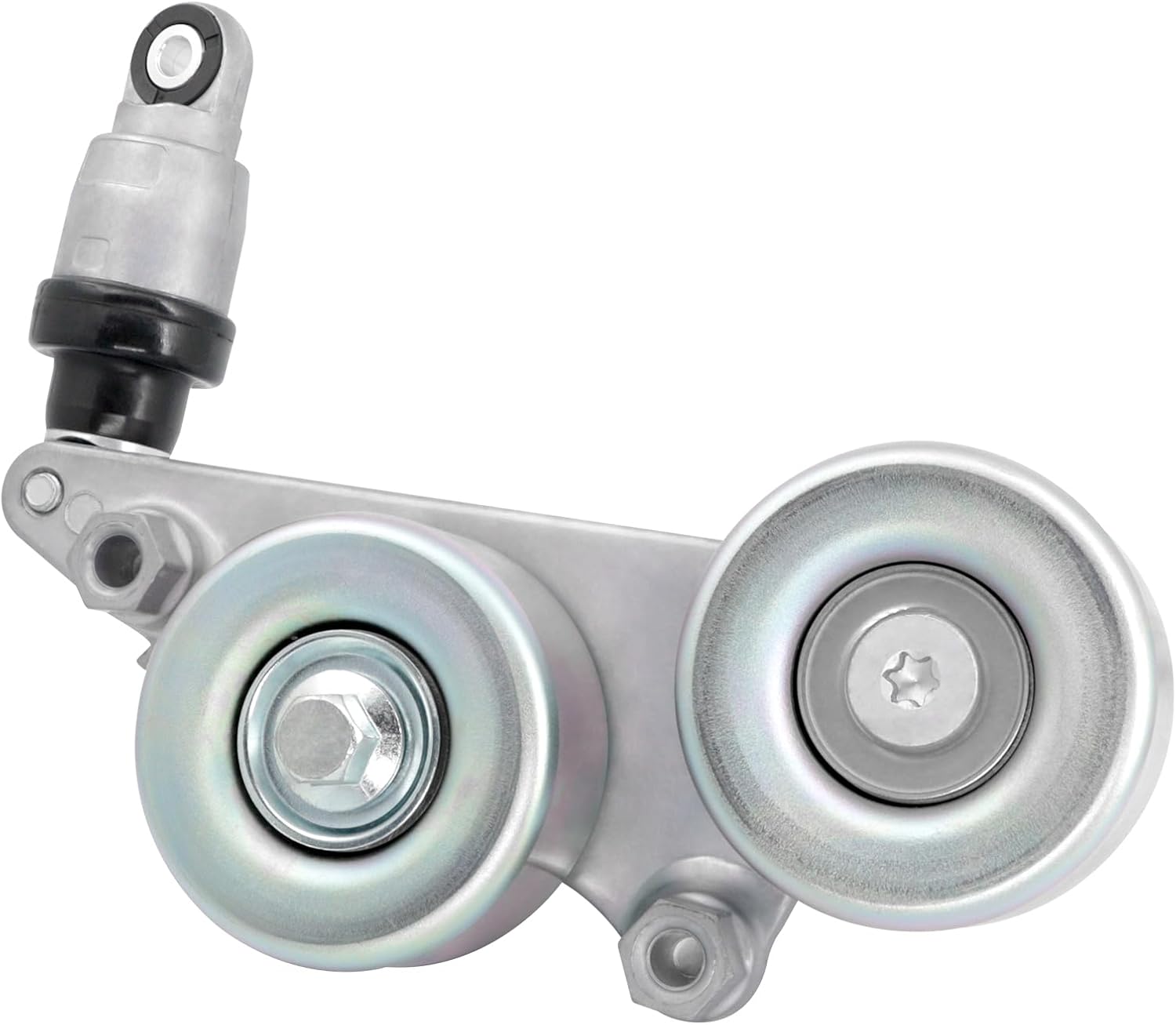 Belt Tensioner Assembly with Pulley, Compatible with 2008-2010 Honda Accord, 2005-2010 Odyssey, 2006-2011 Pilot, 2010 Accord Crosstour 3.5L, Replace# 31170R70A01, 31170RKB005