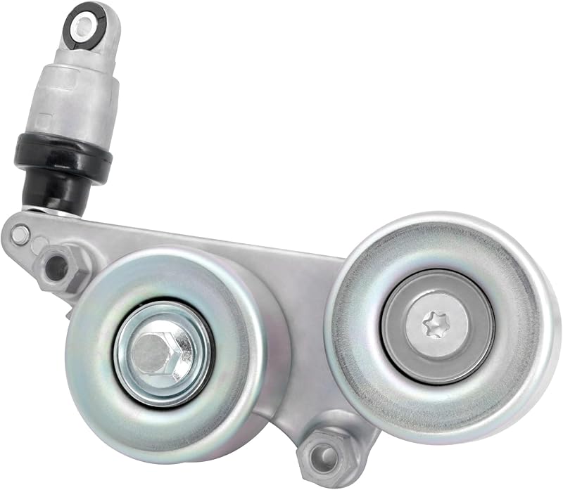 Conjunto tensionador da correia com polias GZYQPDZ para Honda Accord, Odyssey e Pilot 3.5L – 2 polias