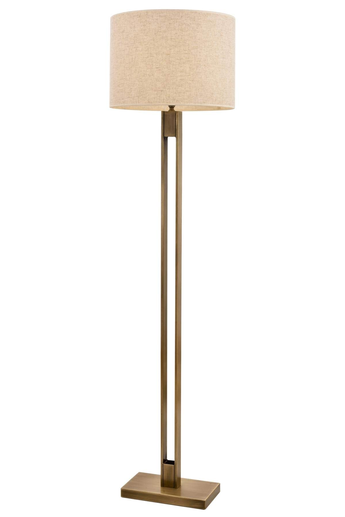 Avonni LM-9108-1E Eskitme Kaplama Lambader, E27, Metal, 45x170 cm Bej