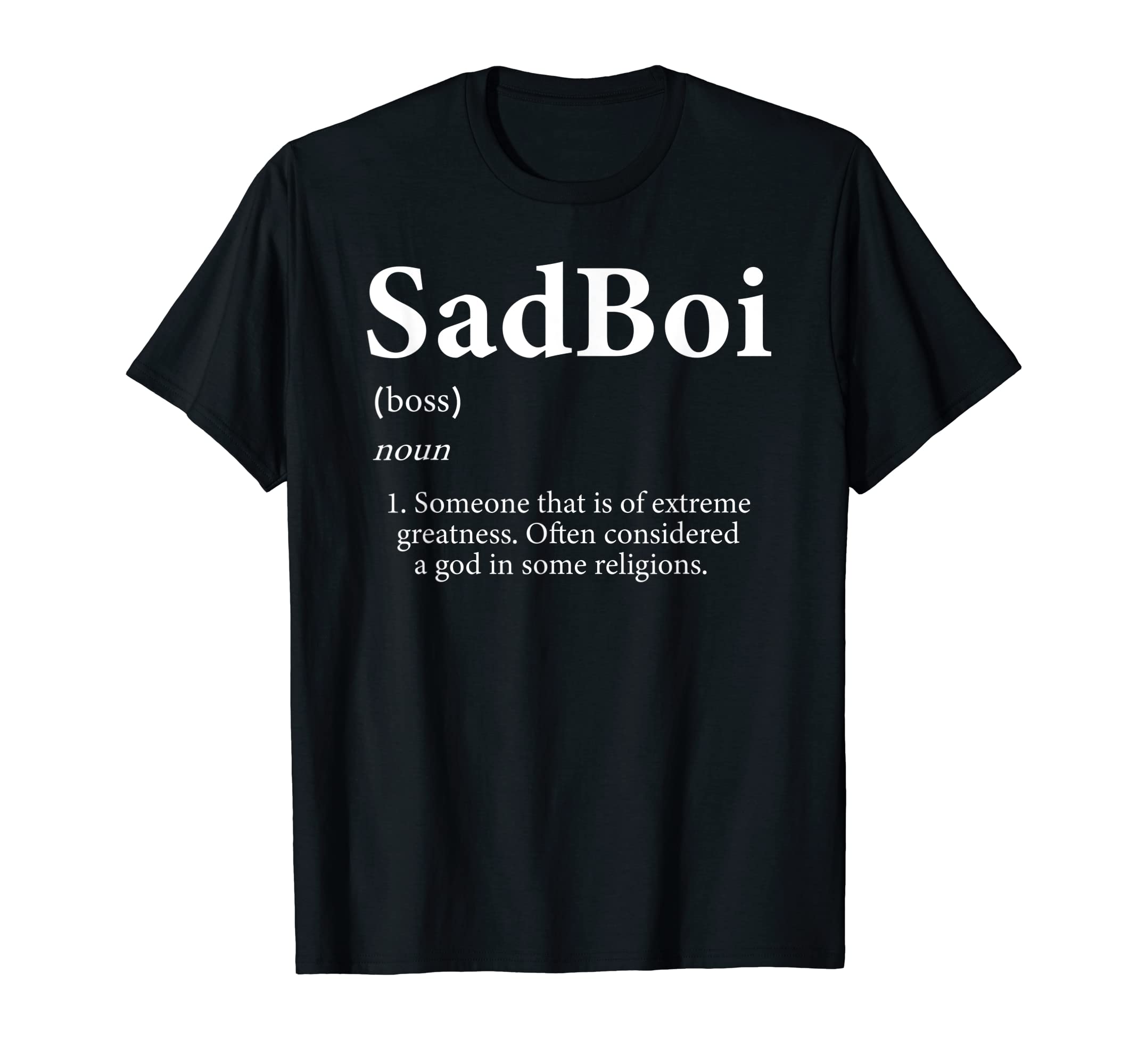 Sad Boi Shirt Definition Vaporwave Aesthetic Shirt Women Men T-Shirt